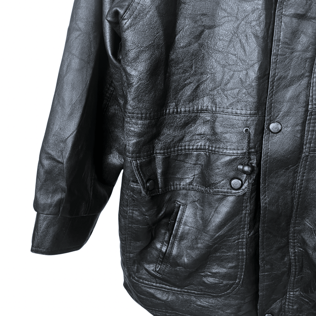 Vintage Echtes Genuine Leather Jacket 2XL - Funkify