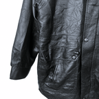 Vintage Echtes Genuine Leather Jacket 2XL - Funkify