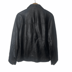 Vintage Eddie Bauer Brown Genuine Leather Jacket Large - Funkify