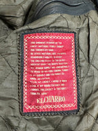 Vintage El Charro Distressed Genuine Leather Biker Jacket Small/ Medium - Funkify