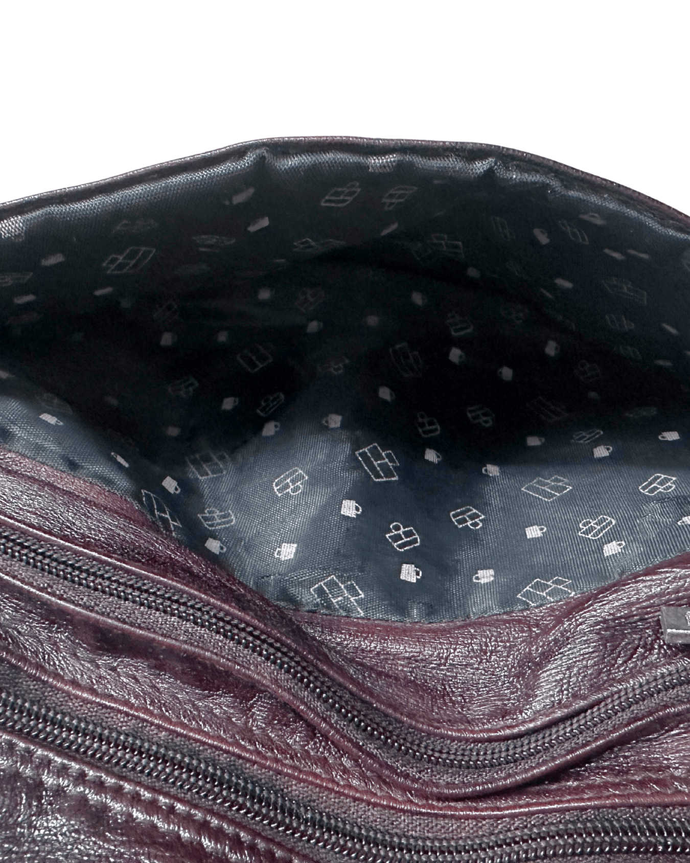 Vintage Embossed Egyptian Pharaonic Genuine Leather Bag - Funkify