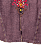 Vintage Embroidered Denim Jacket - Women's Small - Funkify