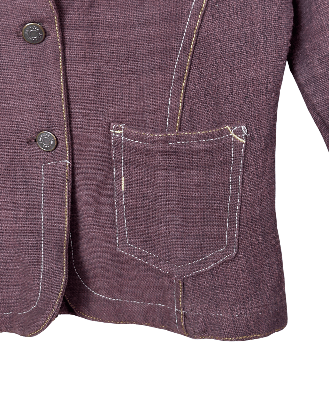 Vintage Embroidered Denim Jacket - Women's Small - Funkify