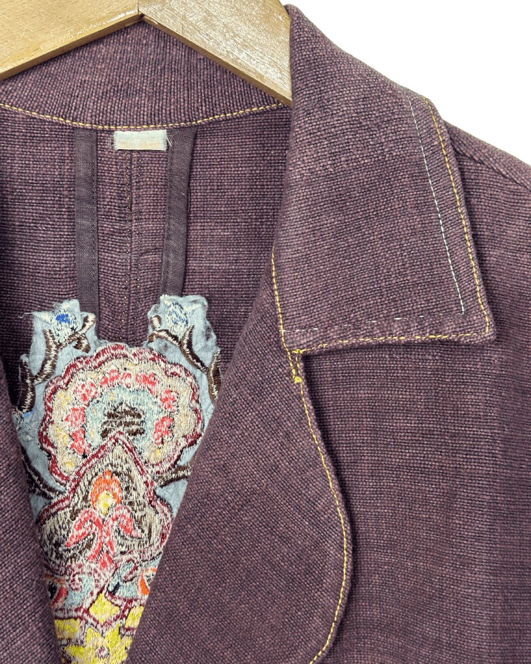 Vintage Embroidered Denim Jacket - Women's Small - Funkify