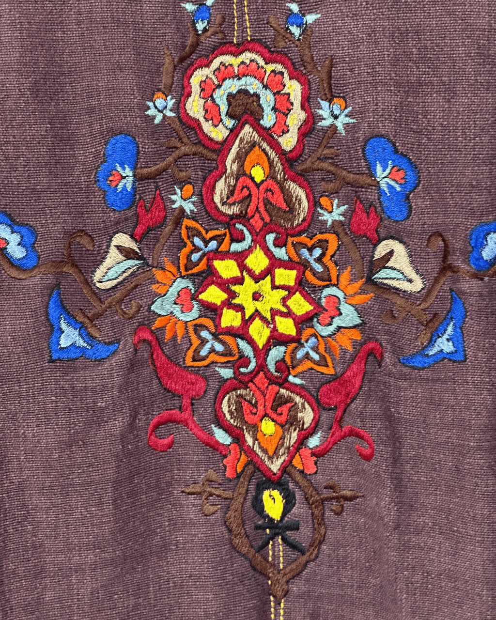 Vintage Embroidered Denim Jacket - Women's Small - Funkify