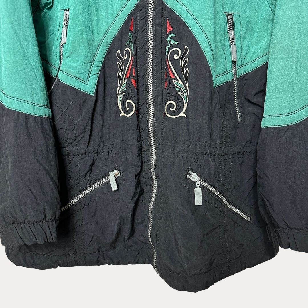 Vintage Embroidered Jacket XL - Funkify