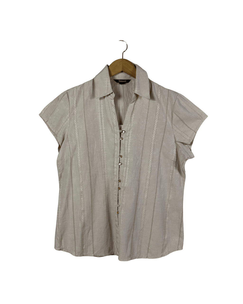 Vintage Embroidered Rockmano Blouse - UK 14 - Funkify