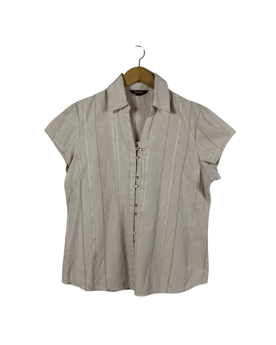 Vintage Embroidered Rockmano Blouse - UK 14 - Funkify