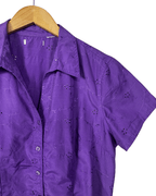 Vintage Embroidered Women's Shirt - XL - Funkify