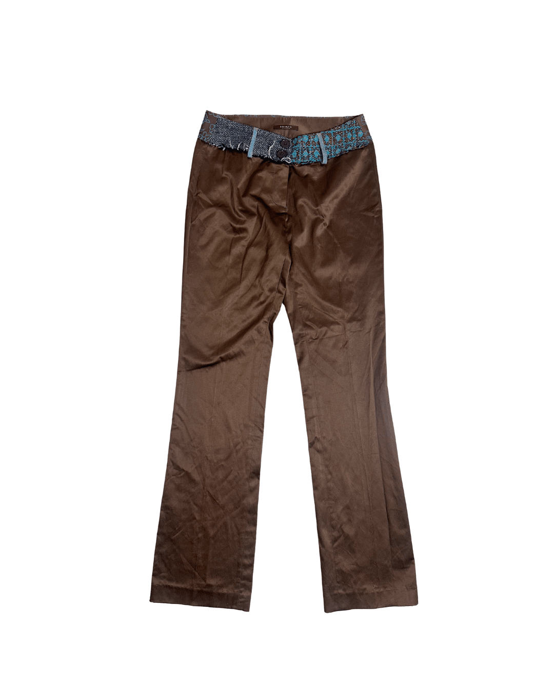 Vintage Esisto Wool Trim Women's Pants - Funkify
