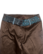 Vintage Esisto Wool Trim Women's Pants - Funkify