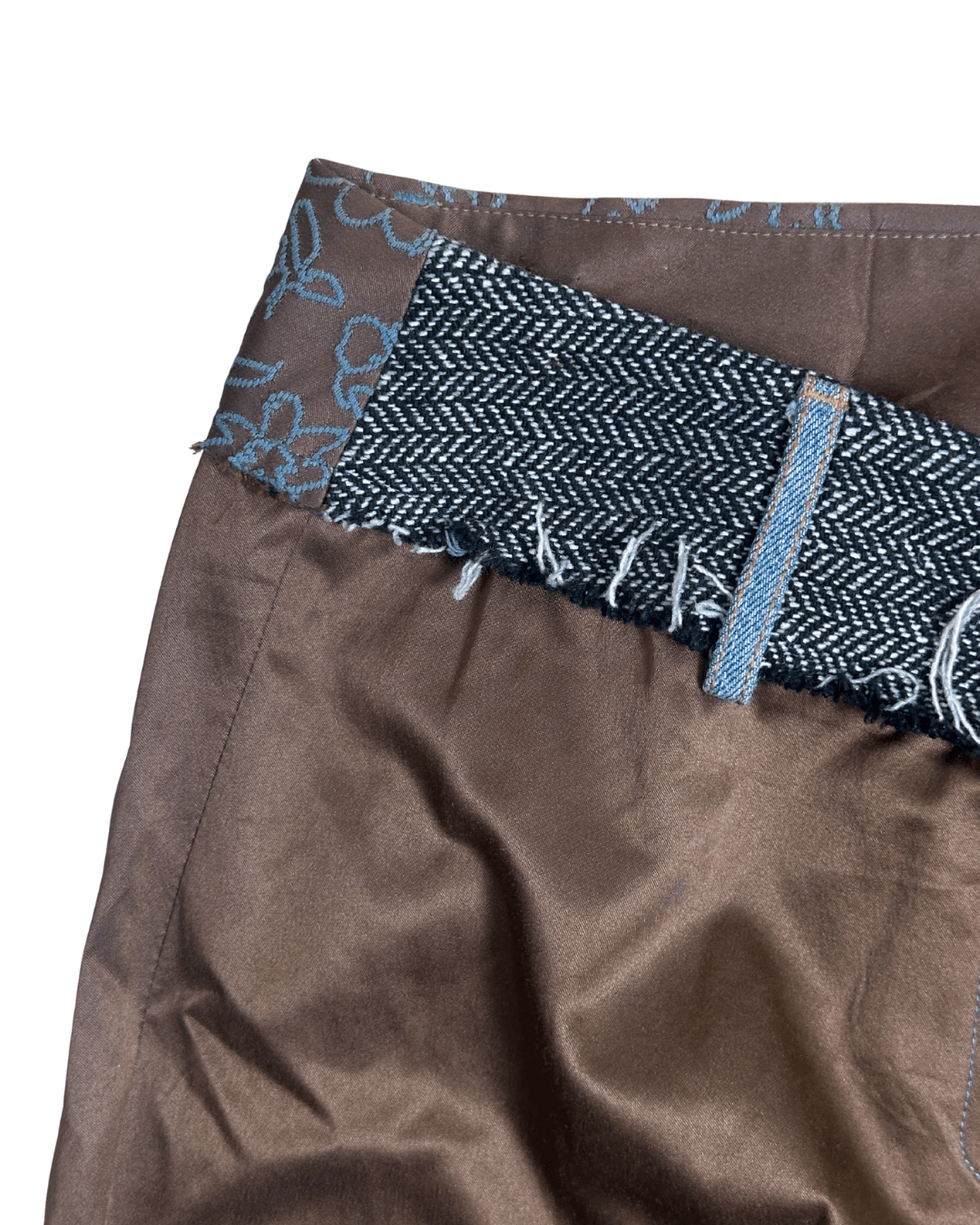 Vintage Esisto Wool Trim Women's Pants - Funkify