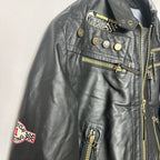 Vintage Explorer Genuine Leather Racing Jacket Medium - Funkify
