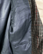 Vintage Facis Pure Virgin Woo lCheckered Blazer - Funkify