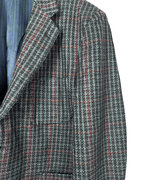 Vintage Facis Pure Virgin Woo lCheckered Blazer - Funkify