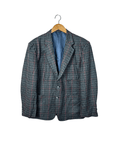 Vintage Facis Pure Virgin Woo lCheckered Blazer - Funkify