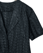 Vintage Floral Eyelet Blouse with Pockets - Funkify