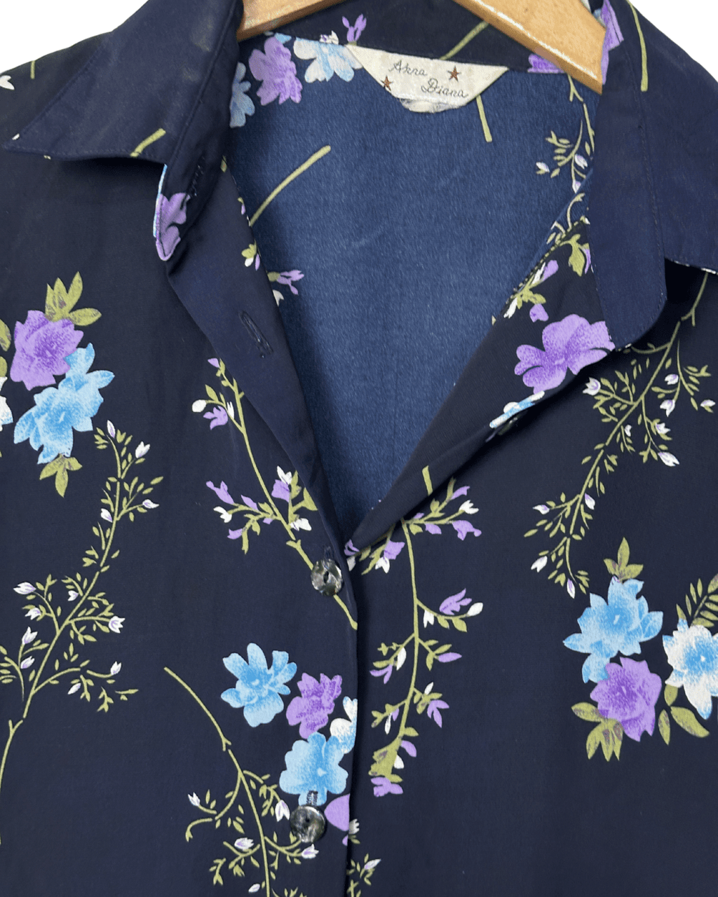 Vintage Floral Shirt XL - Funkify