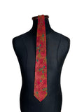 Vintage Floral Silk Necktie - Funkify