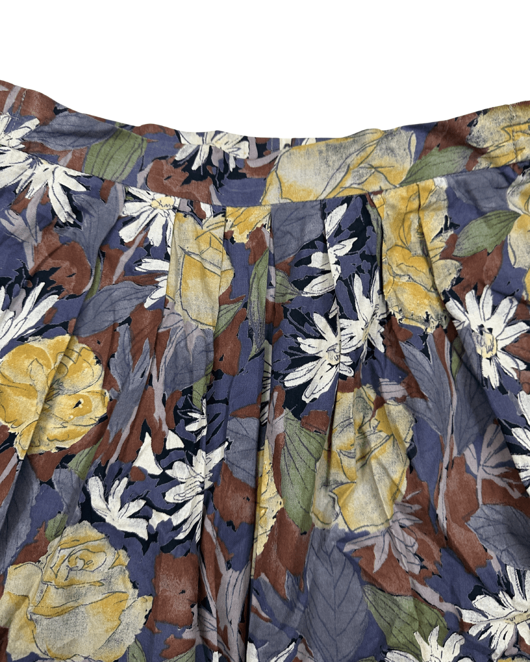 Vintage Floral Skirt Large - Funkify