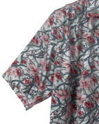 Vintage Floral Women's Shirt w/ Shoulder Pads - Funkify