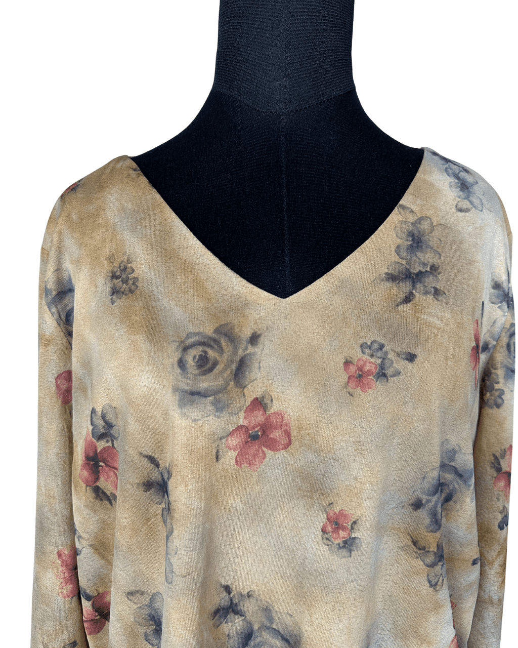 Vintage Floral Women's Top XL - Funkify