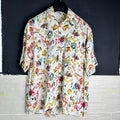 Vintage Flower Pattern Shirt - Funkify