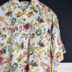 Vintage Flower Pattern Shirt - Funkify