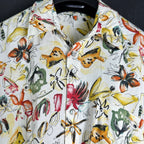 Vintage Flower Pattern Shirt - Funkify