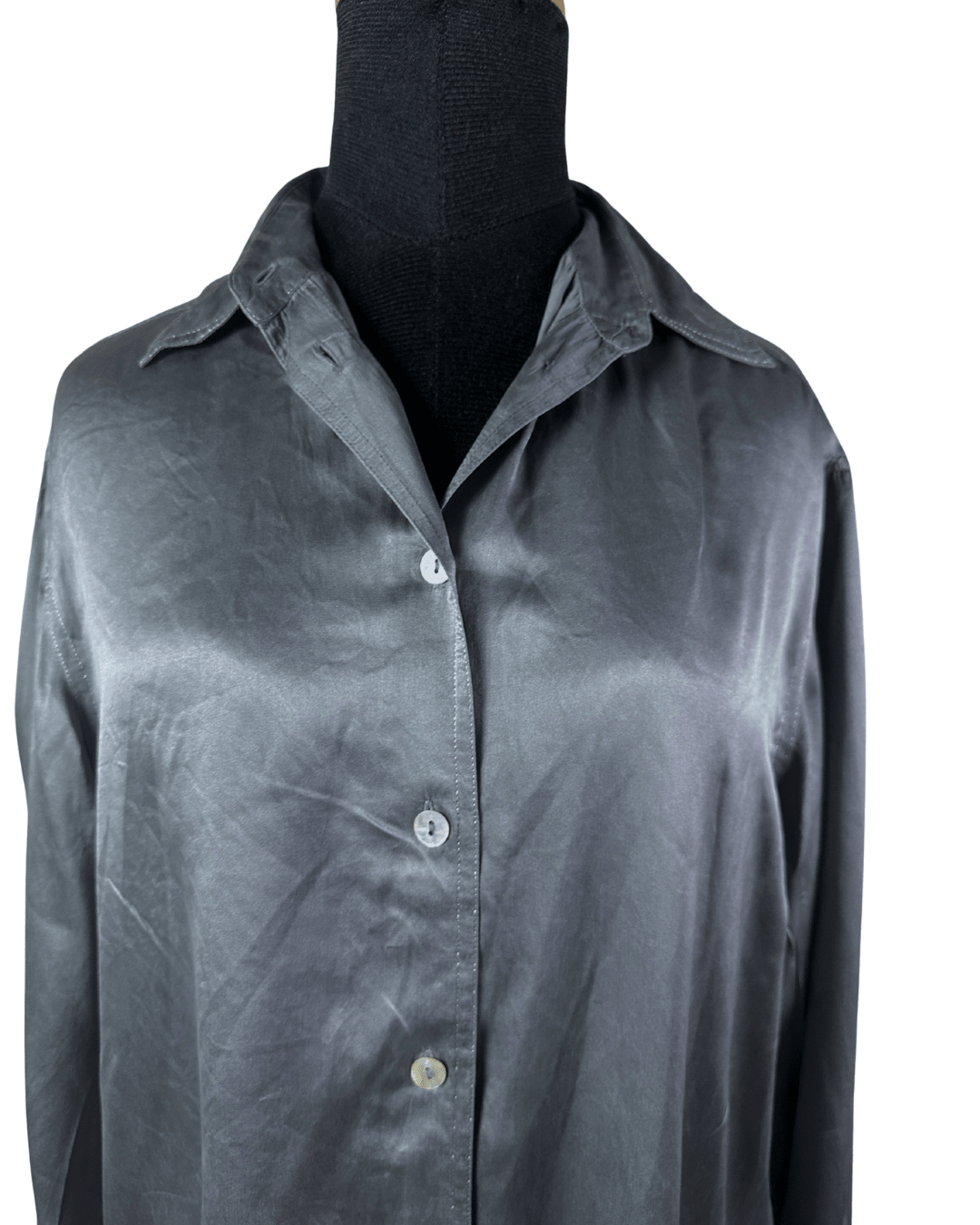 Vintage Gabriella Benelli Pure Silk Women's Shirt - Funkify