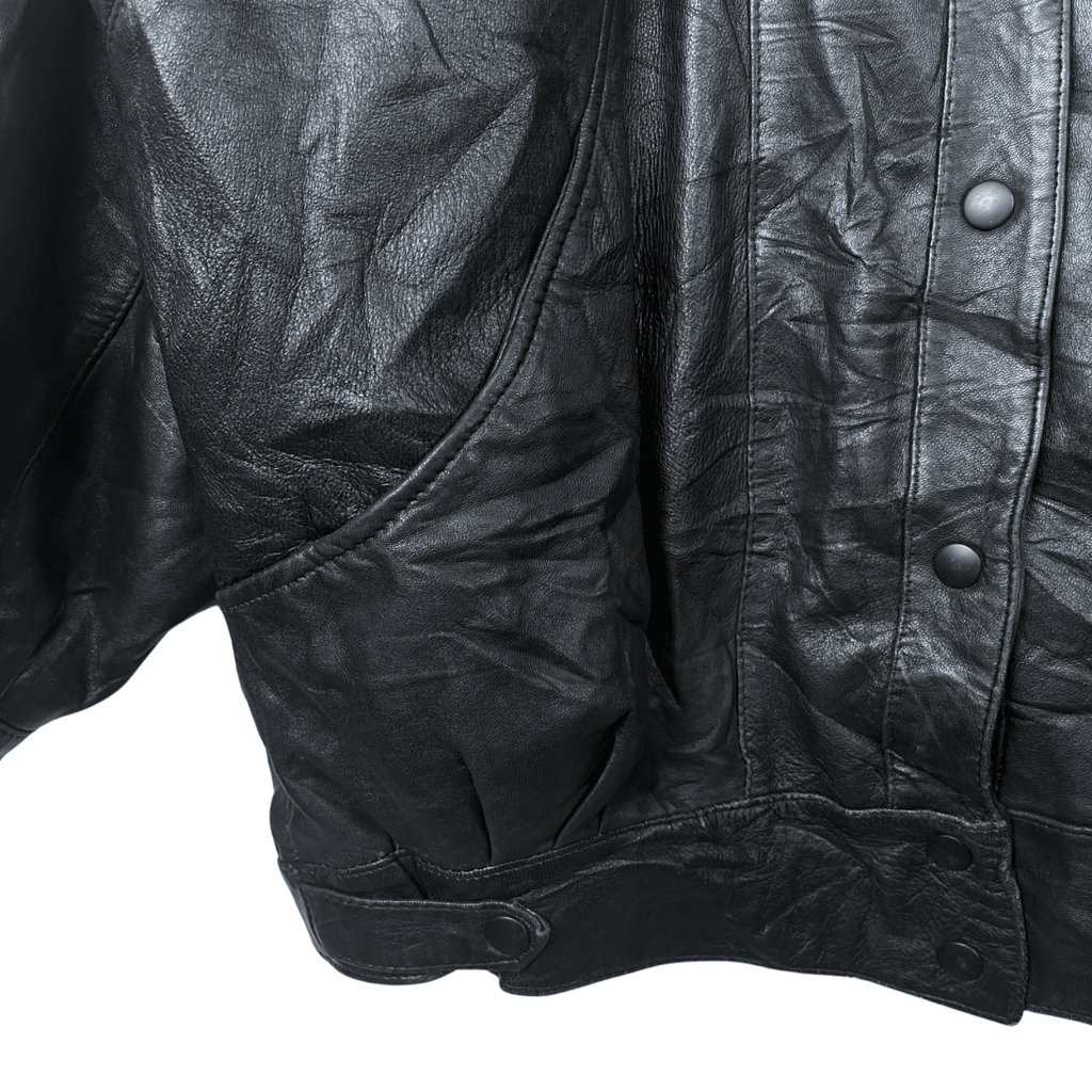 Vintage Genel London Genuine Leather Jacket XL - Funkify