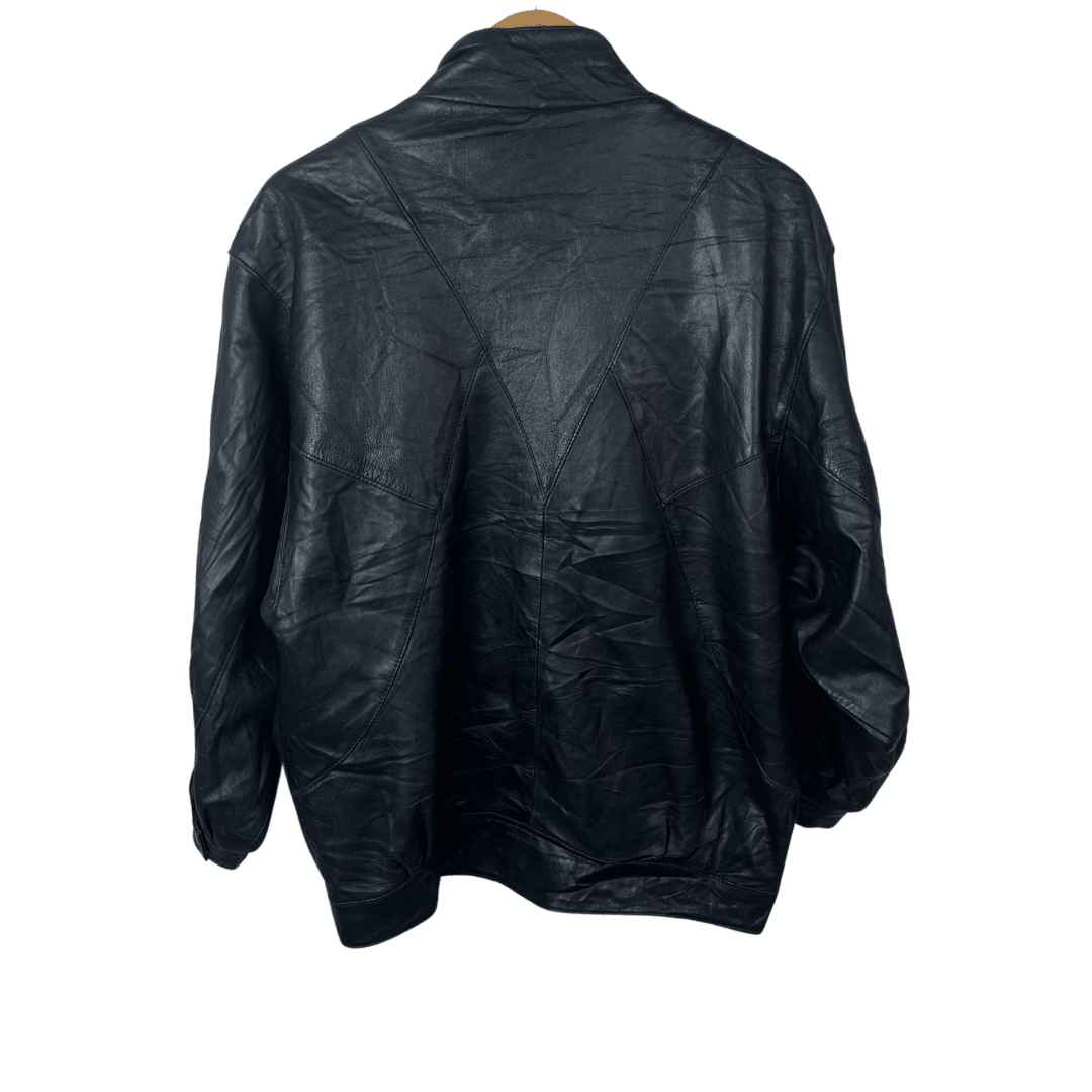 Vintage Genel London Genuine Leather Jacket XL - Funkify