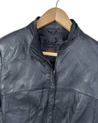 Vintage Genuine Leather Biker Jacket - Small - Funkify