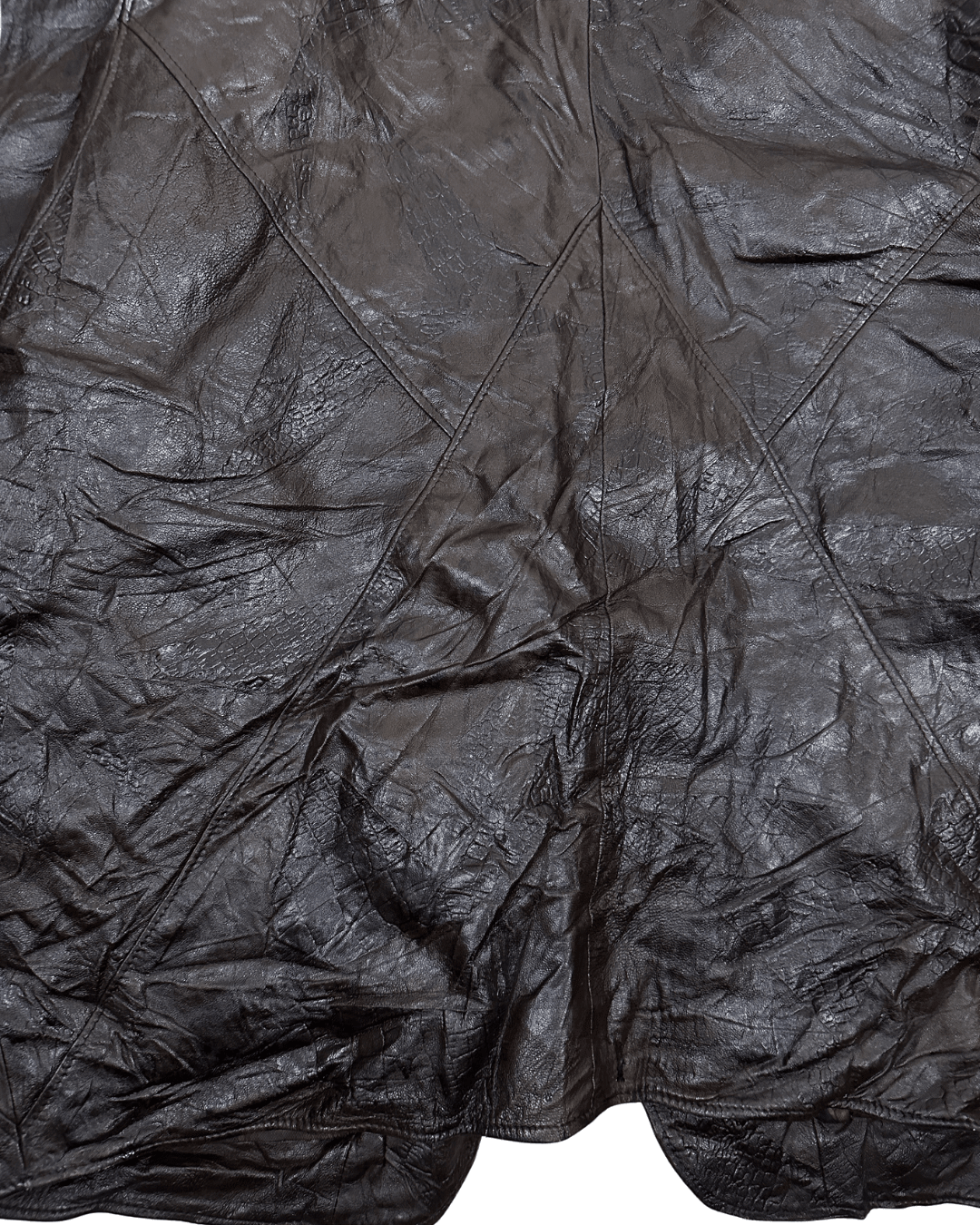 Vintage Genuine Leather Brown Jacket - Funkify