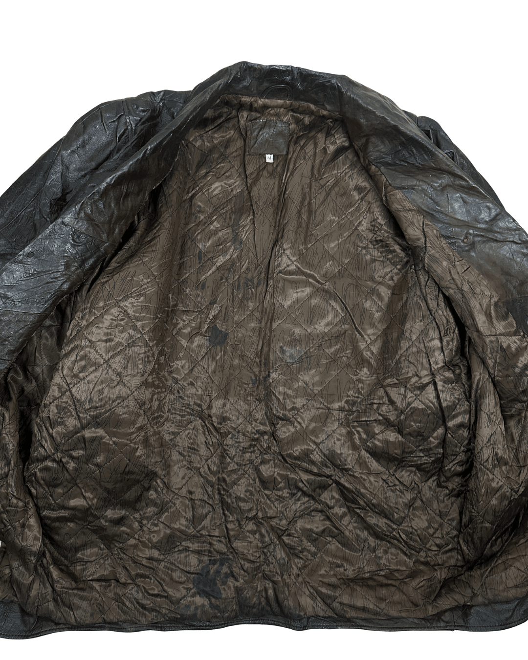 Vintage Genuine Leather Brown Jacket - Funkify