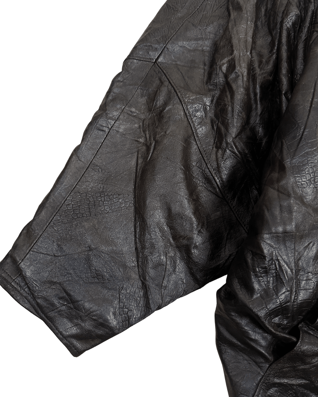 Vintage Genuine Leather Brown Jacket - Funkify