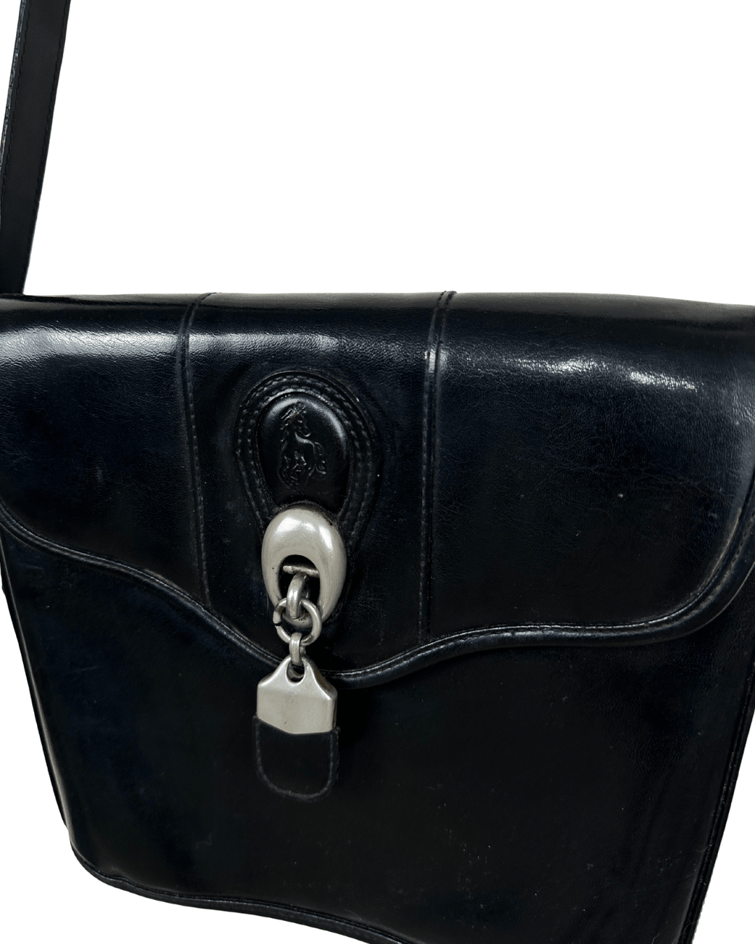 Vintage Genuine Leather Crossbody Bag - Funkify