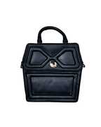 Vintage Genuine Leather Handbag with Removable Crossbody Strap - Funkify
