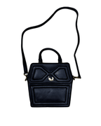 Vintage Genuine Leather Handbag with Removable Crossbody Strap - Funkify