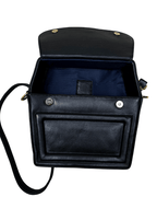 Vintage Genuine Leather Handbag with Removable Crossbody Strap - Funkify
