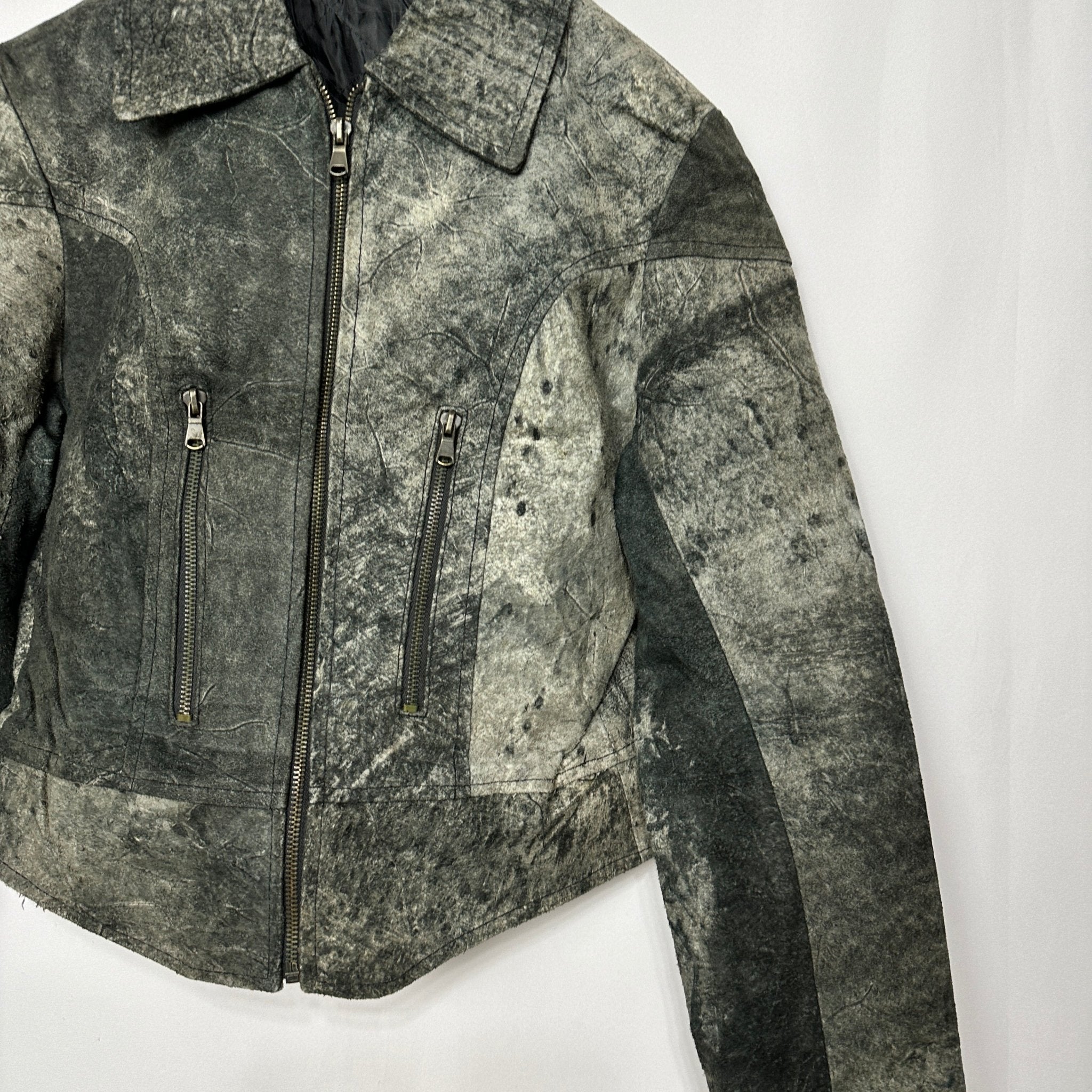 Vintage Genuine Leather Jacker Women's Small / Medium - Funkify
