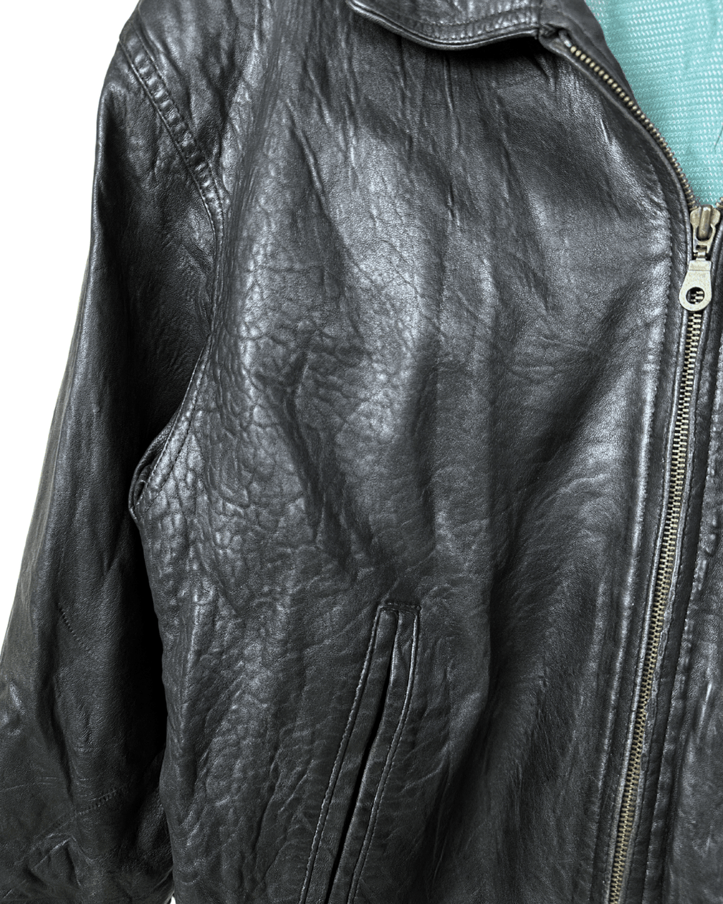 Vintage Genuine Leather Jacket - Funkify