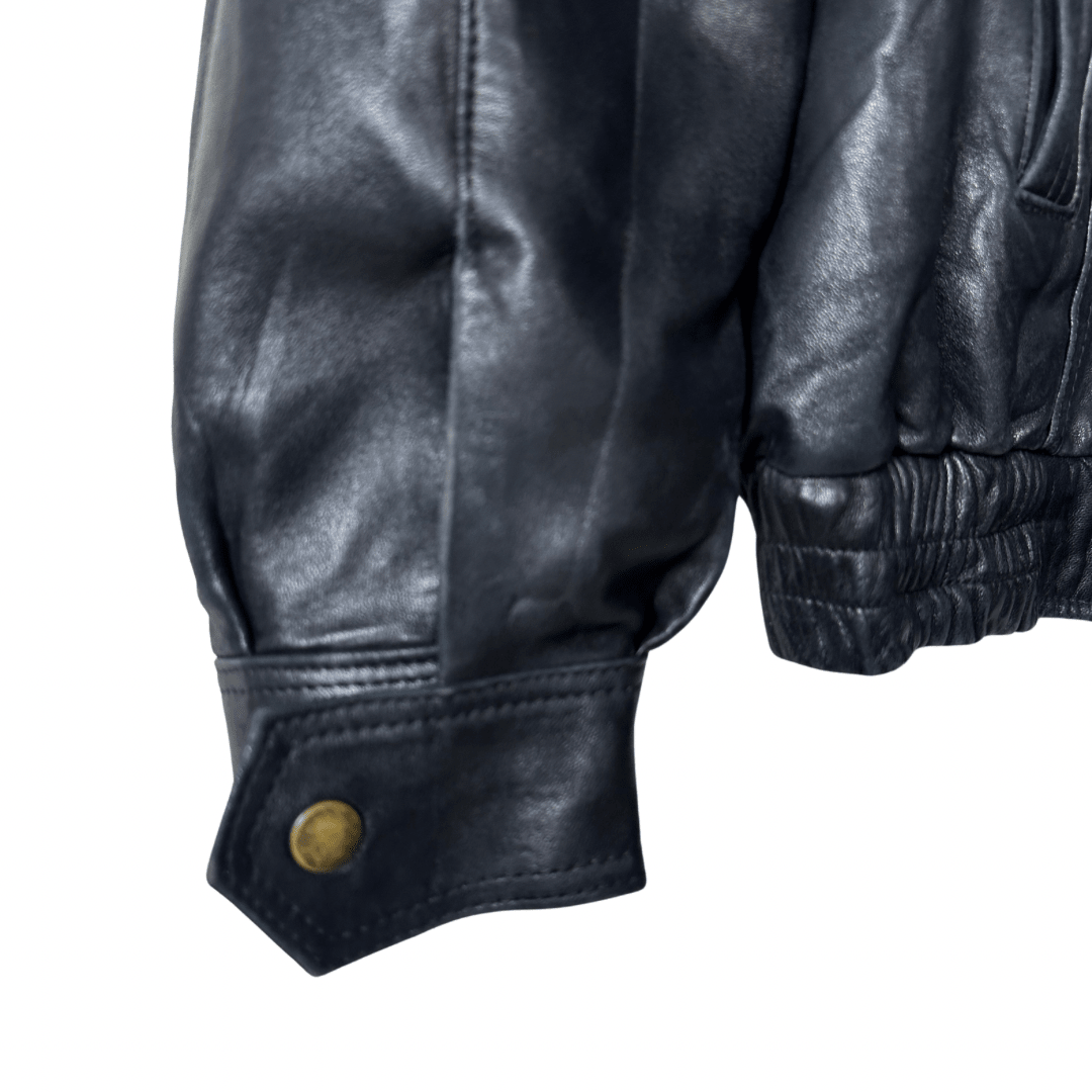 Vintage Genuine Leather Jacket 2XL - Funkify