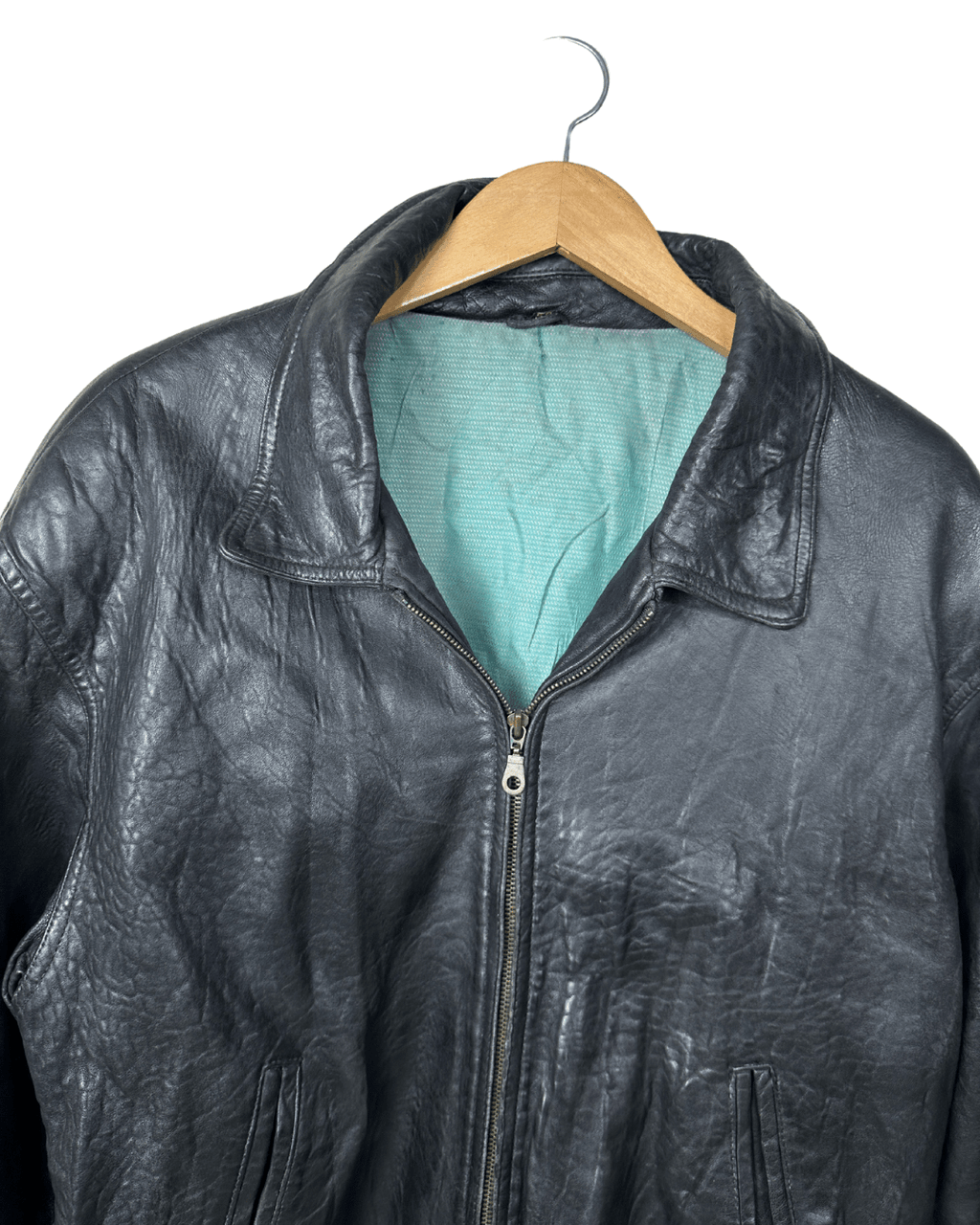 Vintage Genuine Leather Jacket - Funkify