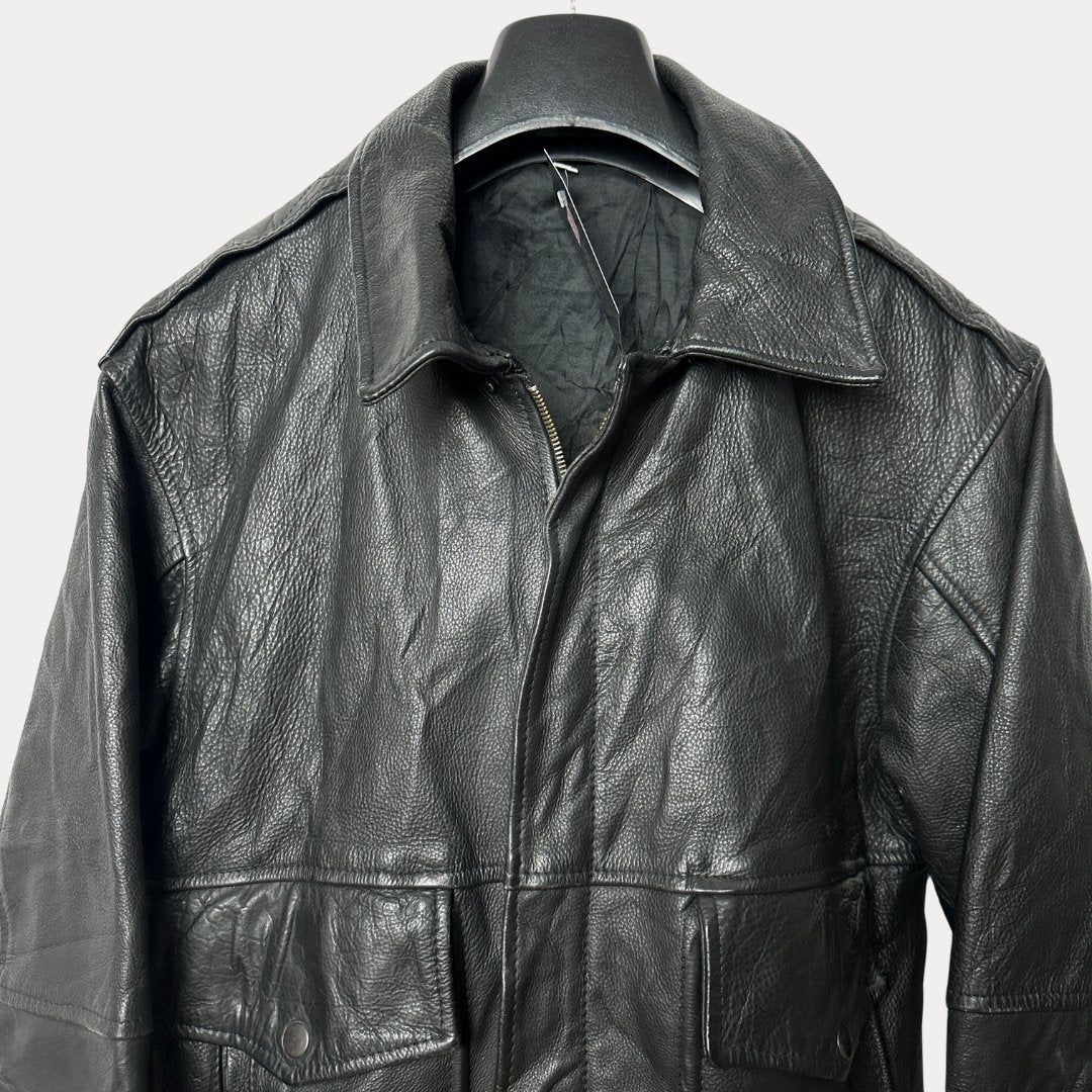 Vintage Genuine Leather Jacket - Funkify