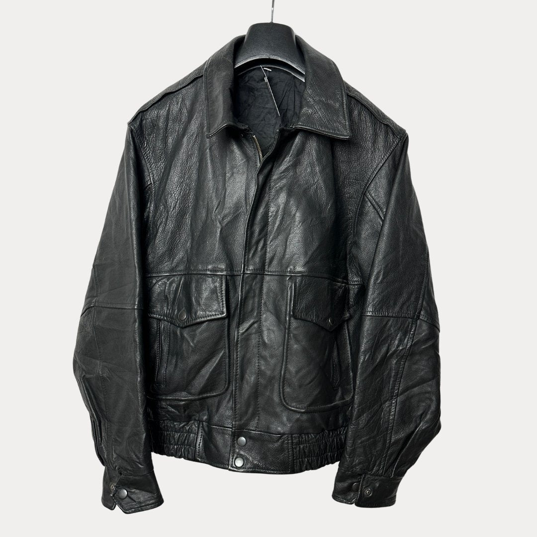 Vintage Genuine Leather Jacket - Funkify