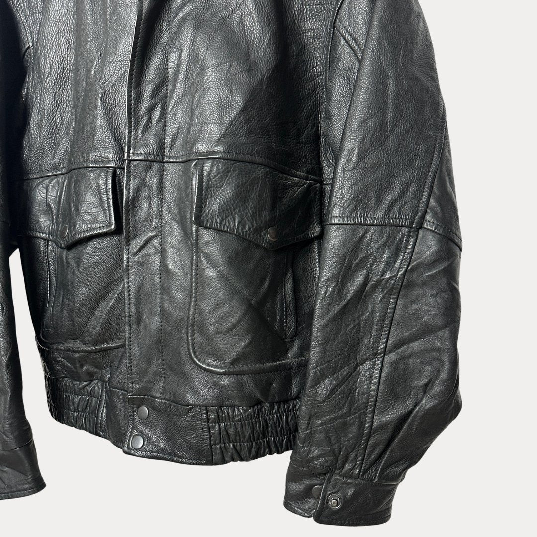 Vintage Genuine Leather Jacket - Funkify