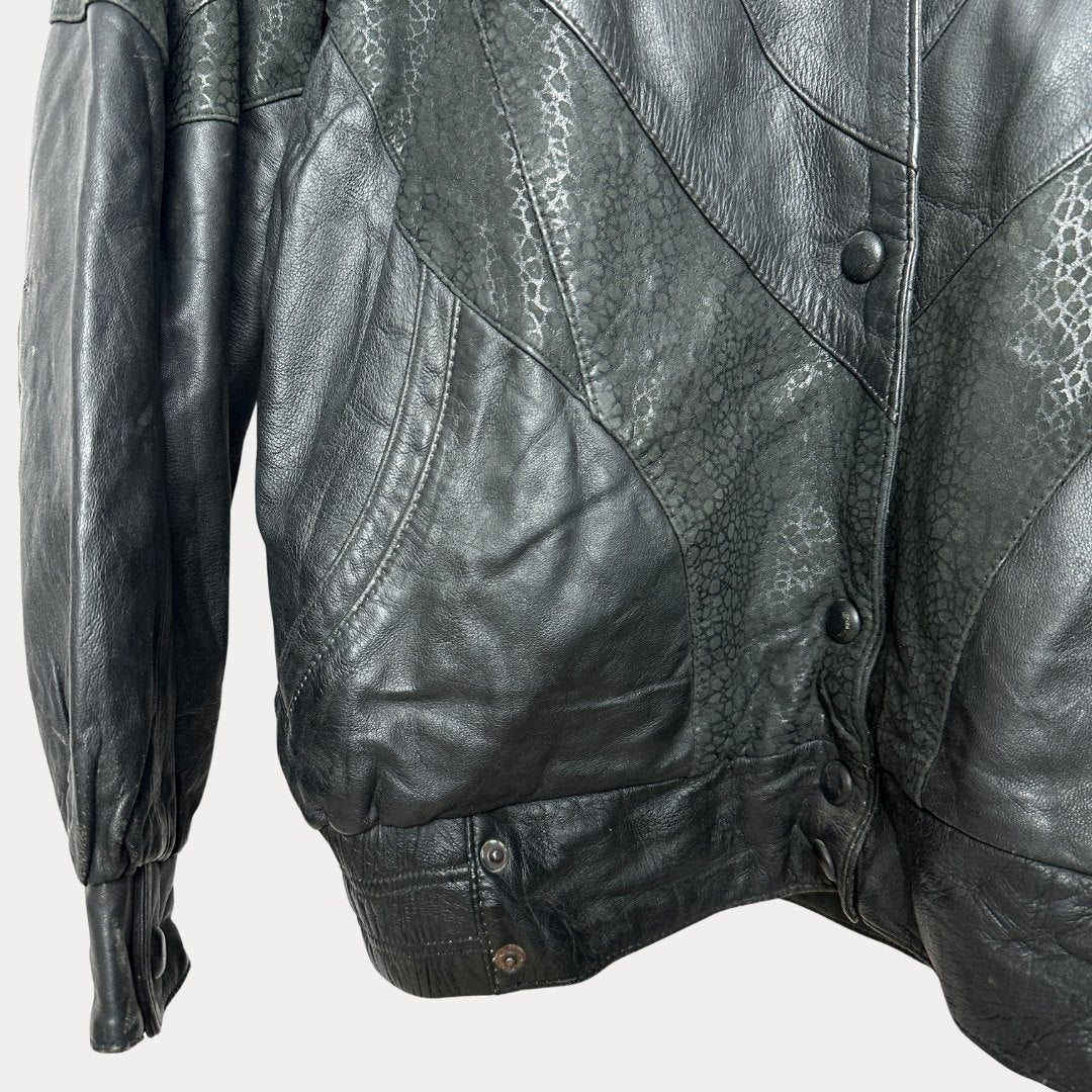 Vintage Genuine Leather Jacket - Funkify