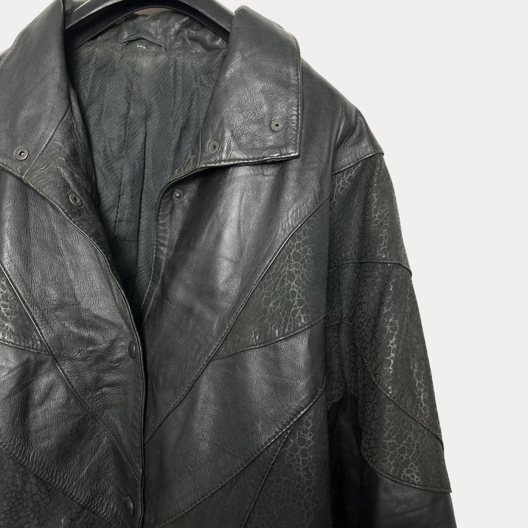 Vintage Genuine Leather Jacket - Funkify
