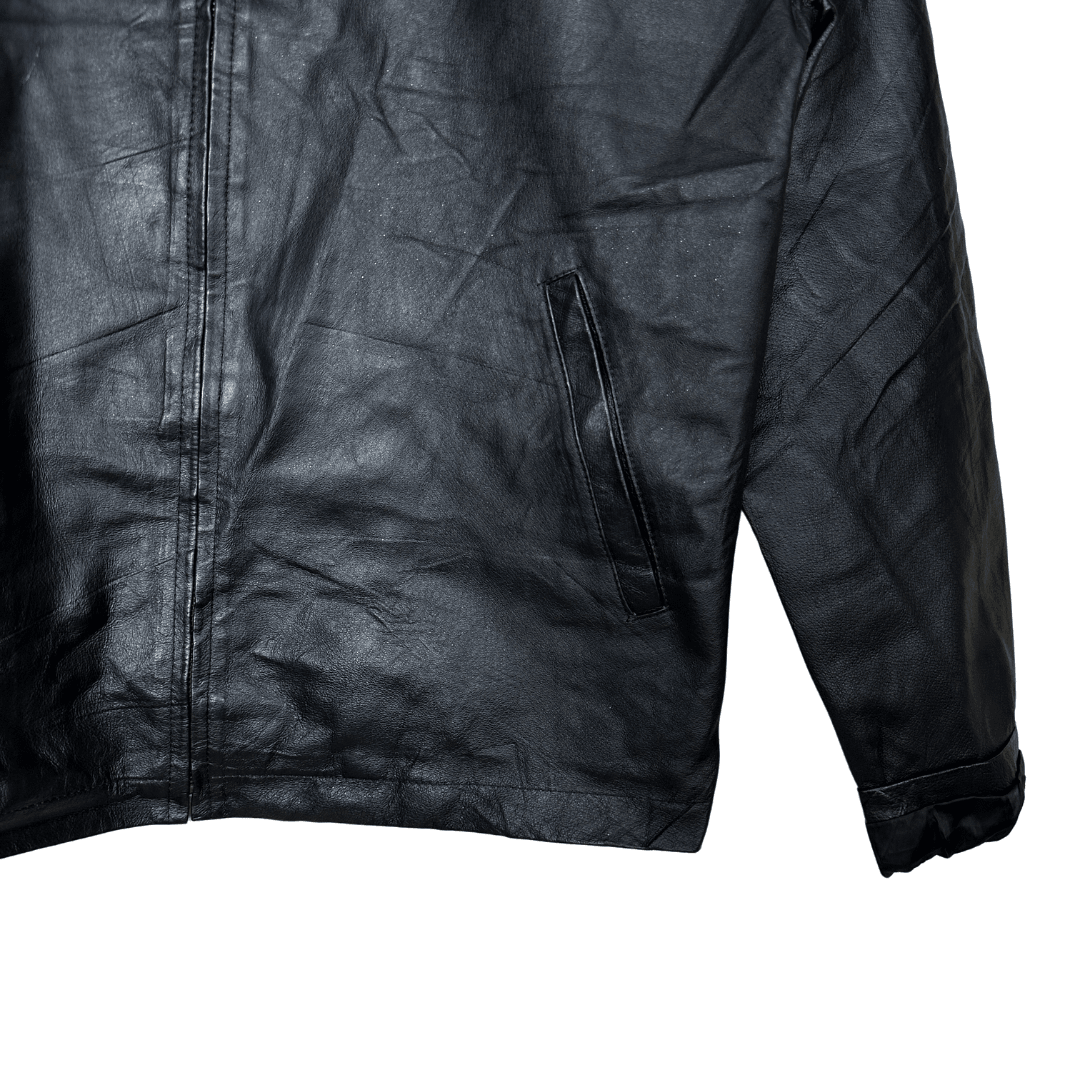 Vintage Genuine Leather Jacket Large - Funkify
